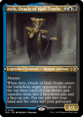 Atris, Oracle of Half-Truths (0099) - Foil Etched